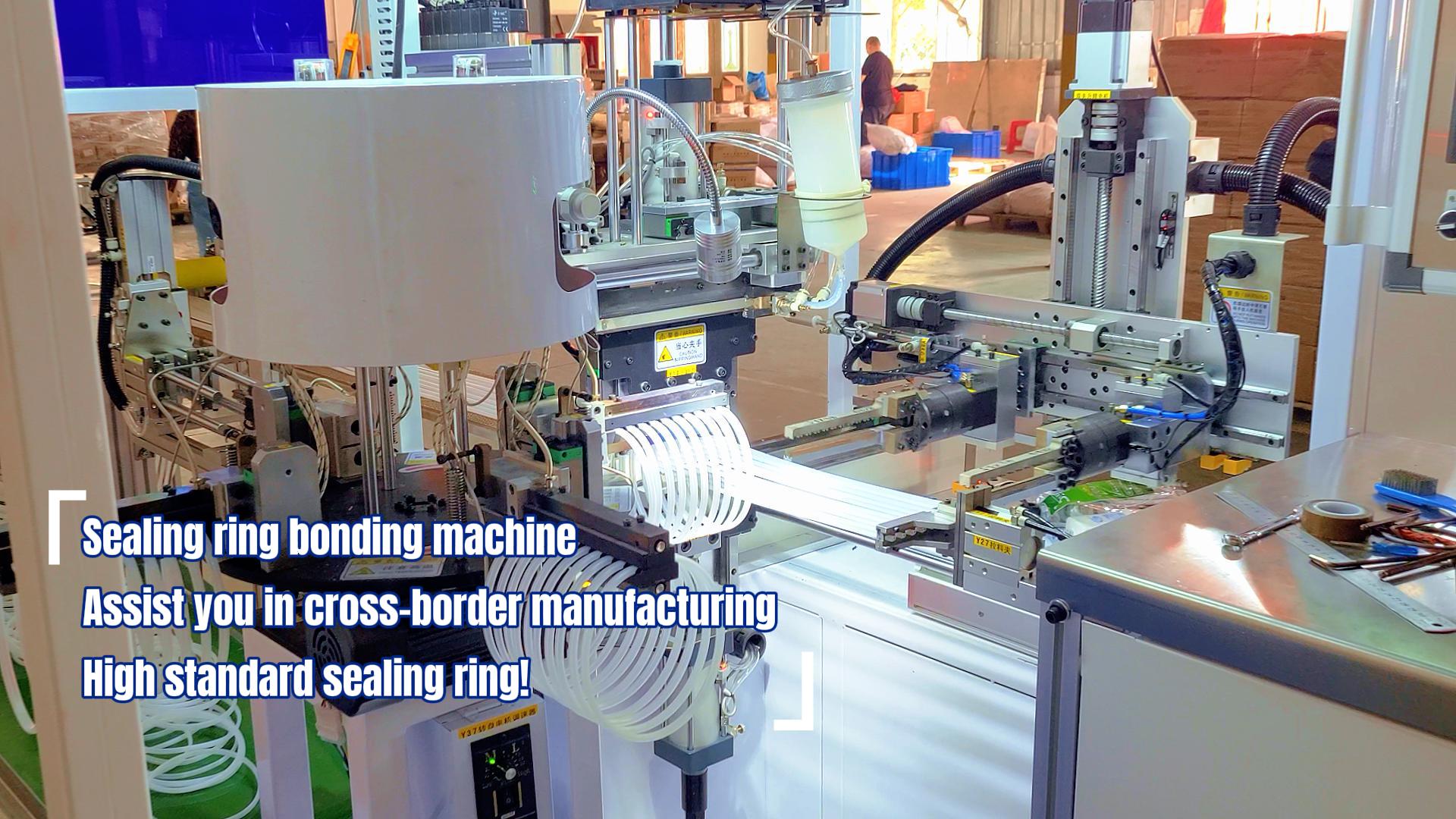 Sealing ring bonding machine, helping you cross over to manufacture high standard sealing rings
