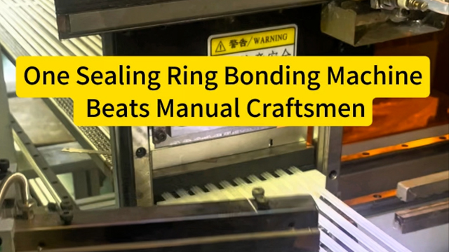 One Sealing Ring Bonding MachineBeats Manual Craftsmen