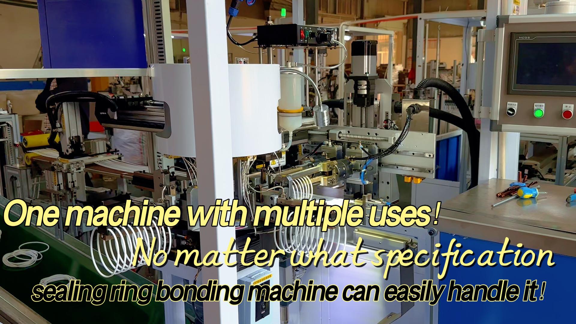 One machine with multiple uses! No matter what specification, the sealing ring bonding machine can easily handle it!