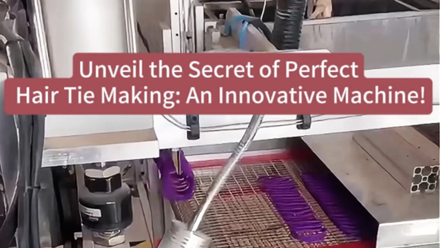 Unveil the Secret of Perfect Hair Tie Making: An Innovative Machine!