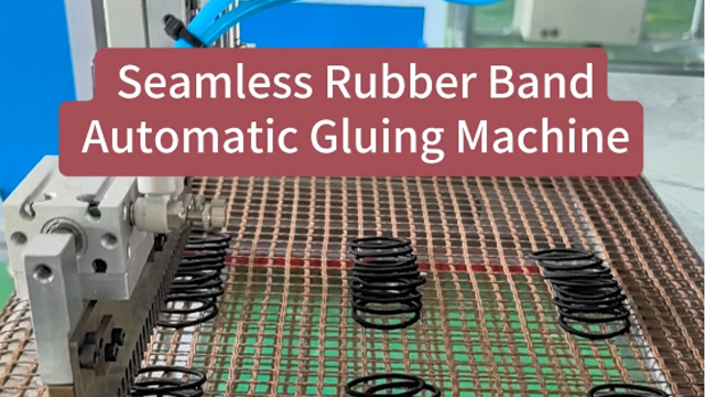 Seamless Rubber BandAutomatic Gluing Machine