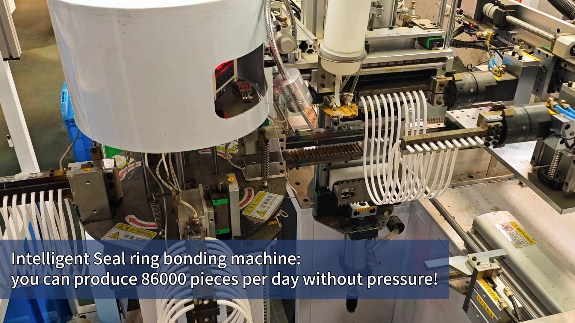 Intelligent Seal ring bonding machine: you can produce 86000 pieces per day without pressure!