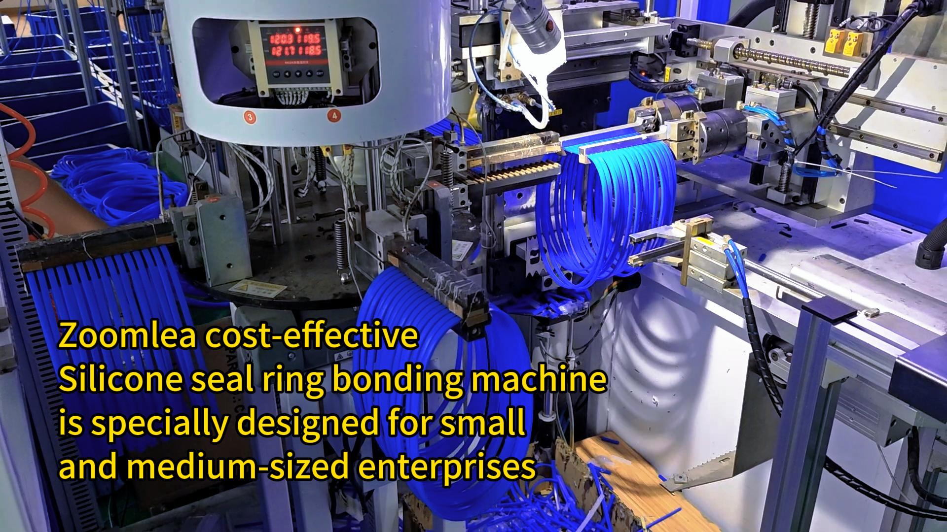 Zoomlea cost-effective Silicone seal ring bonding machine is specially designed for small and medium-sized enterprises