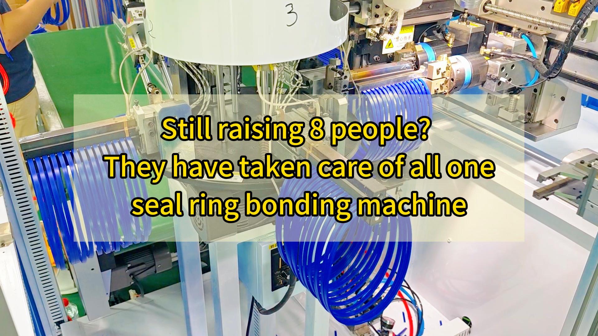Still raising 8 people? They have taken care of all one seal ring bonding machine